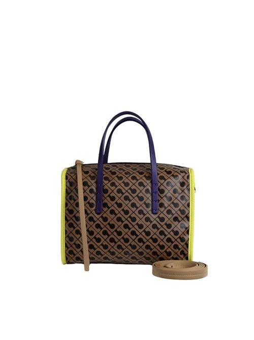 Bowling bag small shoulder bag GHERARDINI | GHB0300ITOFFEE MULTI